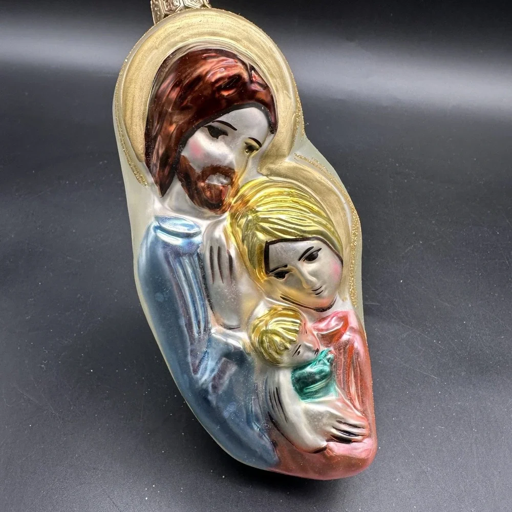 KURT‎ ADLER POLONAISE HOLY FAMILY ORNAMENT GP371 6